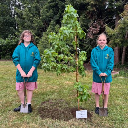 Year 6 Leavers Tree Planting Ceremony